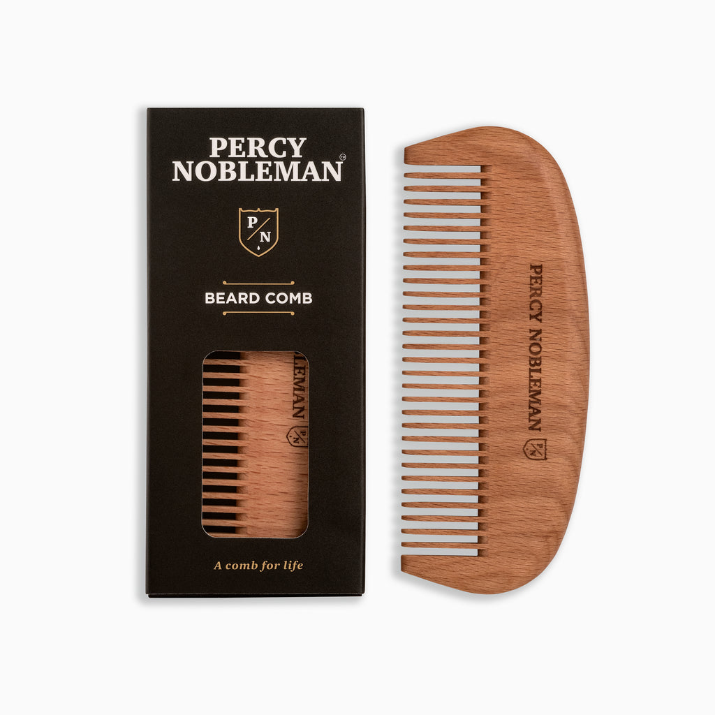 Beard Comb by Percy Nobleman Beard Grooming for Gentlemen
