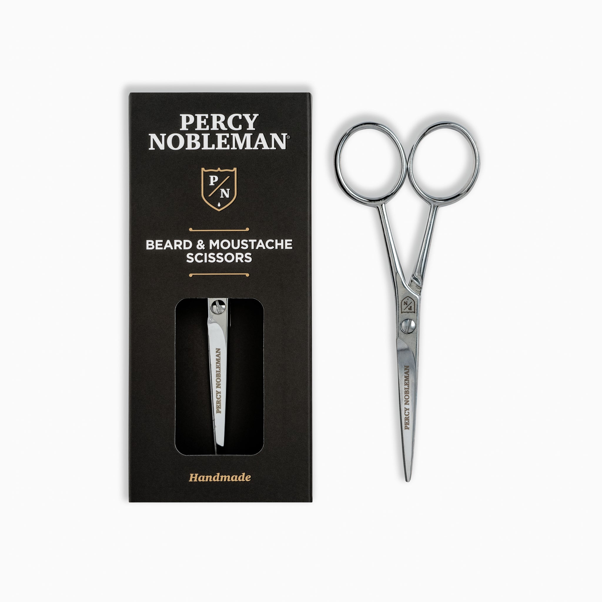 Beard and Moustache Scissors by Percy Nobleman Beard Grooming for