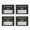 Percy Nobleman Gift Card