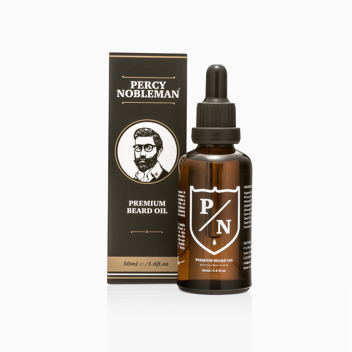 Beard Balm by Percy Nobleman Beard Grooming for Gentlemen